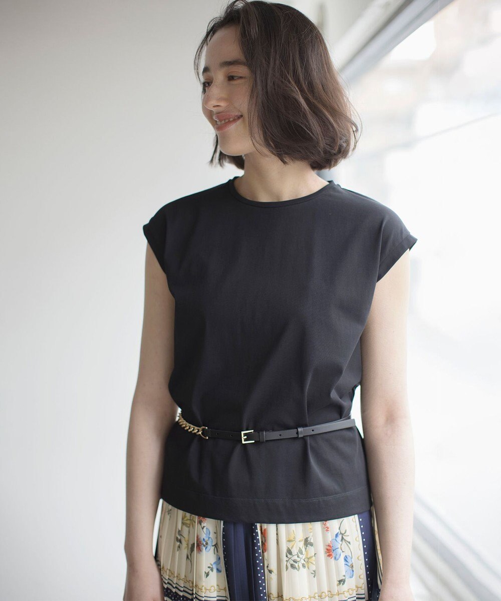 組曲 L フレンチスリーブカットソー 