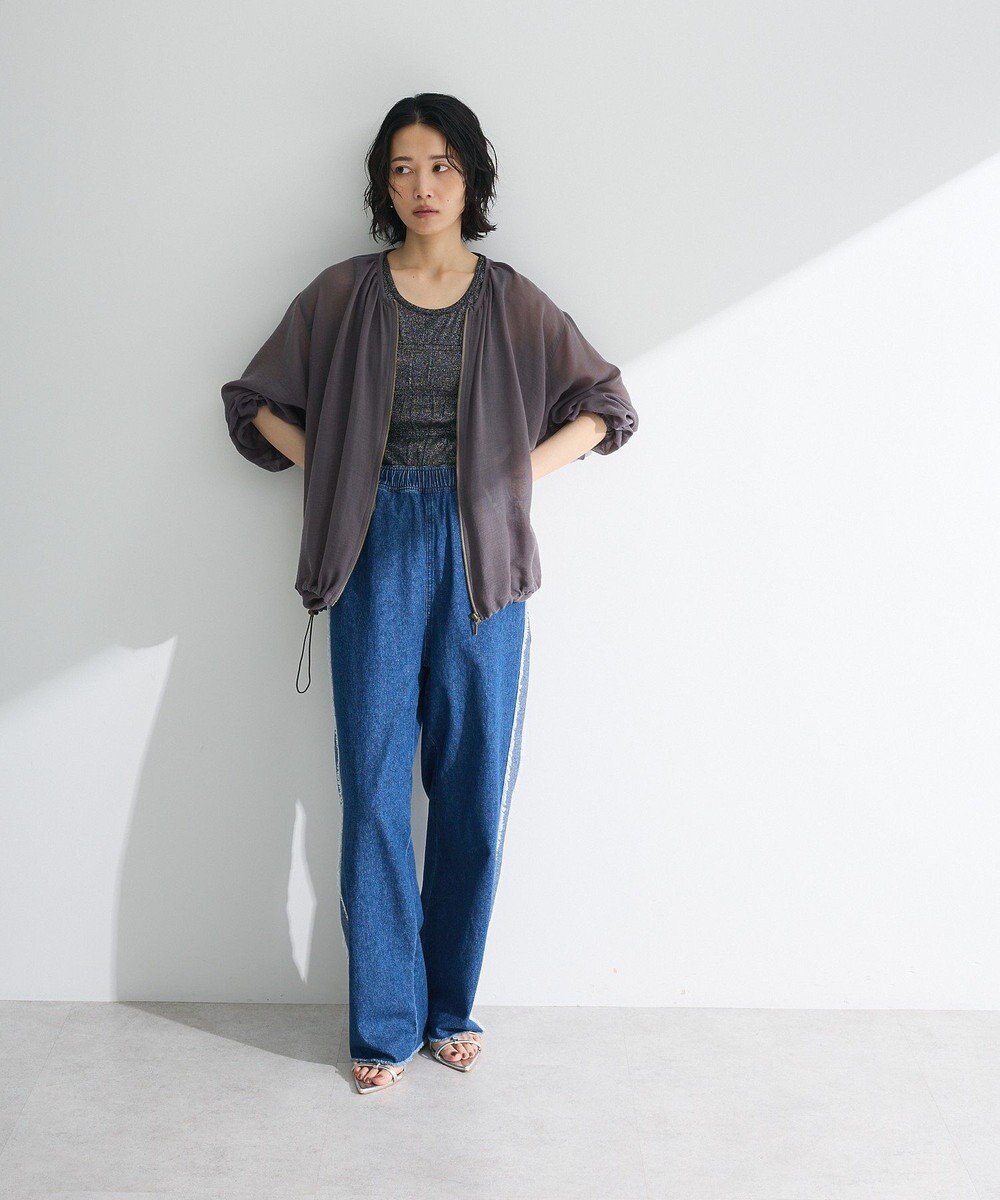 Green Parks ・Ｐｅｔｉｔ　Ｆｌｅｕｒ　シャーリングラメタンクトップ 