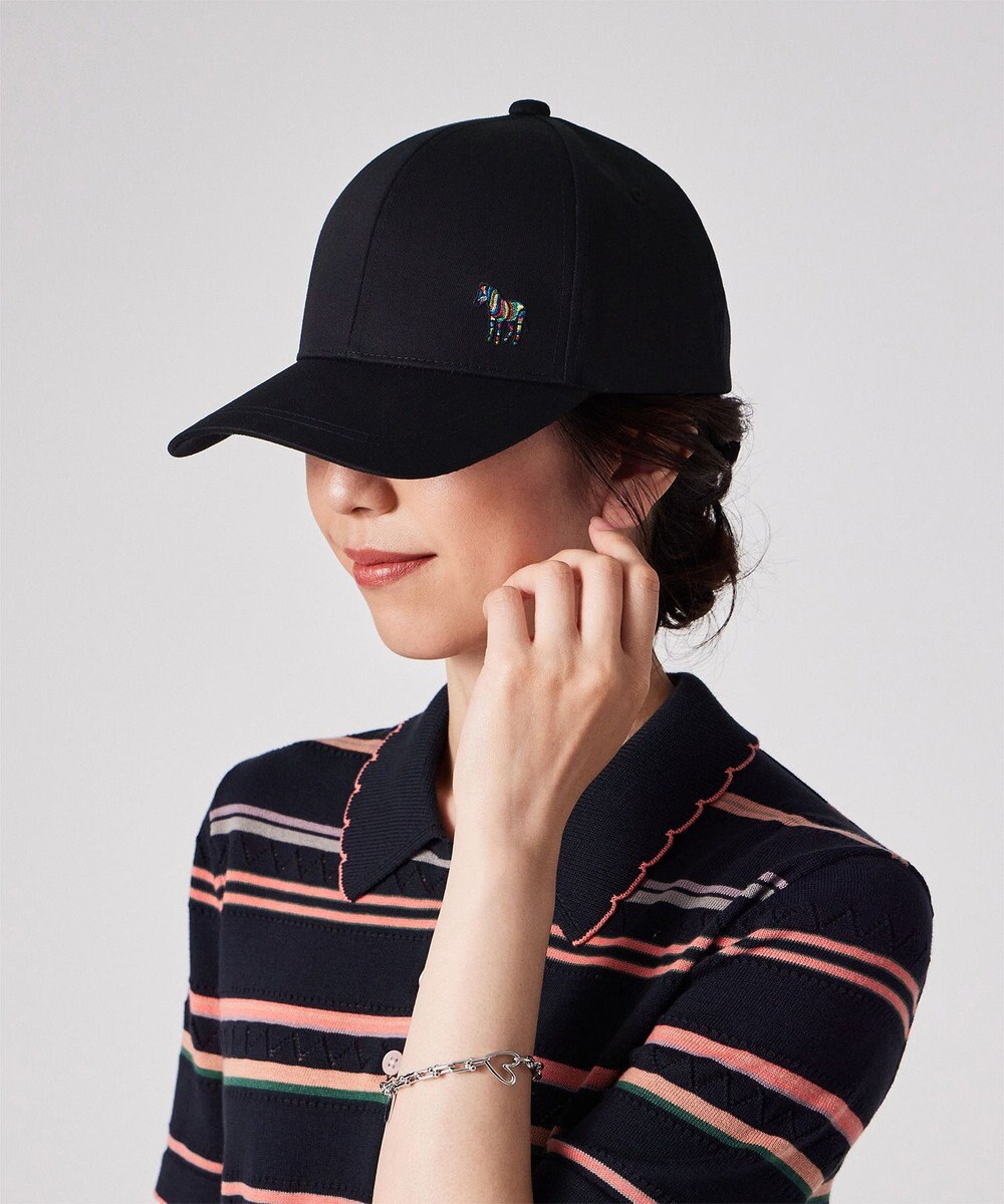 Paul Smith Sports Stripe Zebra ワンポイント ベースキャップ 