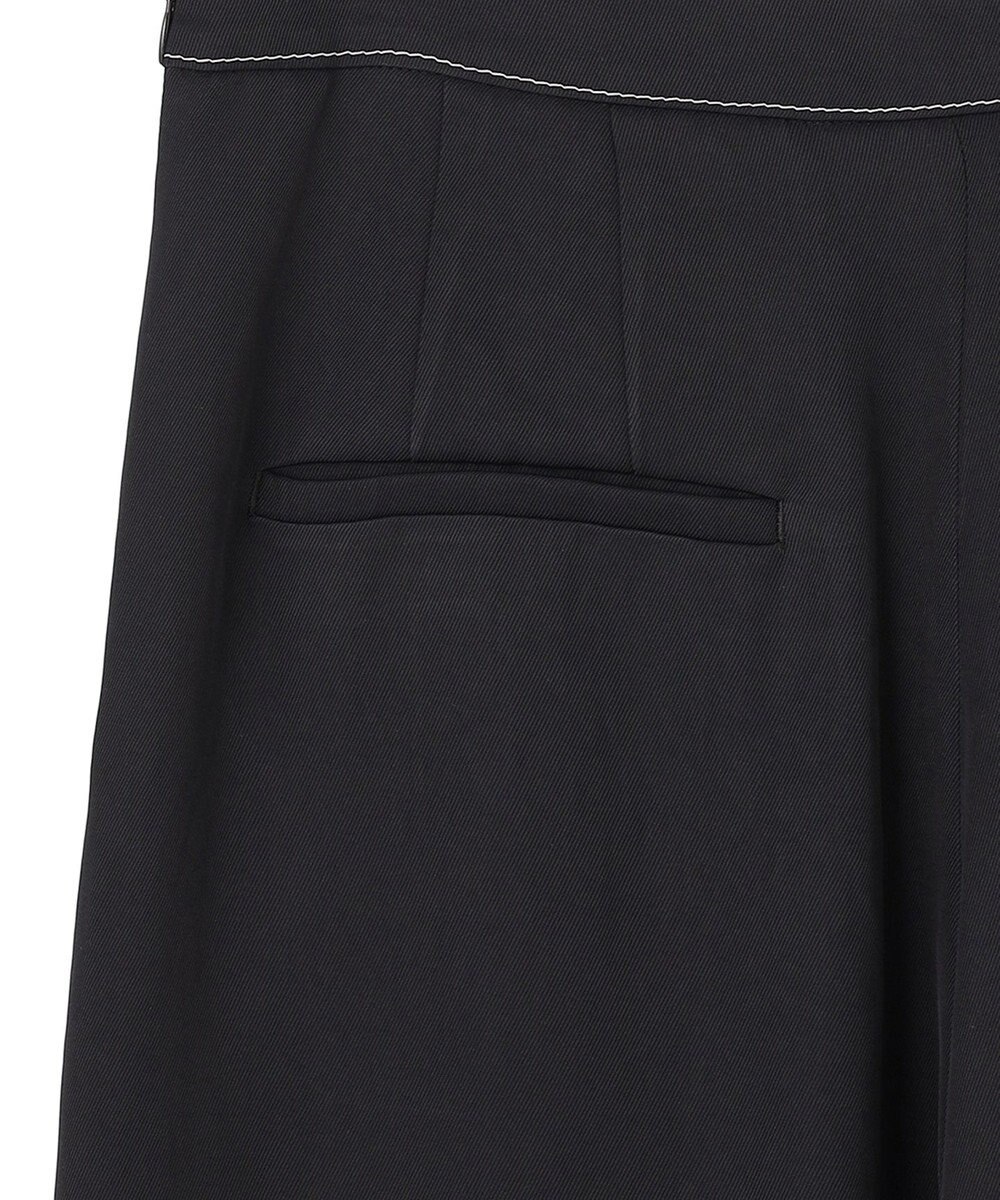 ICB 【WEB＆一部店舗限定】 AcetateGabardine ワイドパンツ 