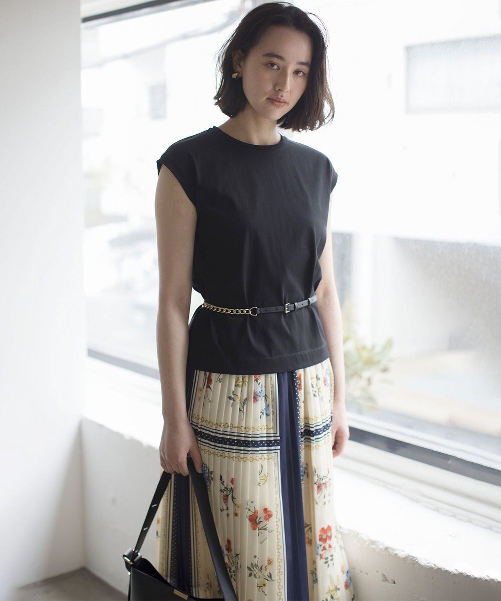 組曲 L フレンチスリーブカットソー 