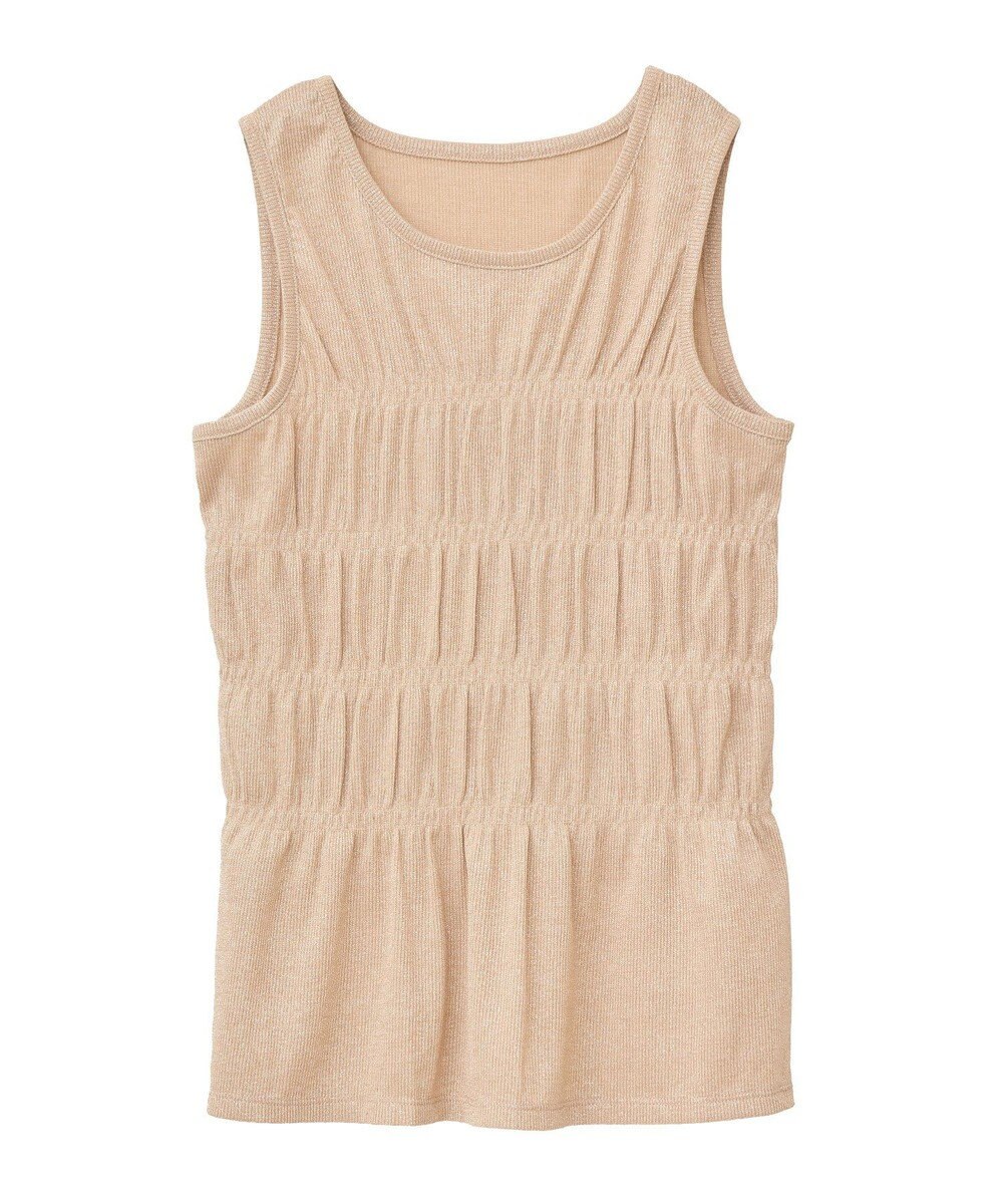 Green Parks ・Ｐｅｔｉｔ　Ｆｌｅｕｒ　シャーリングラメタンクトップ 