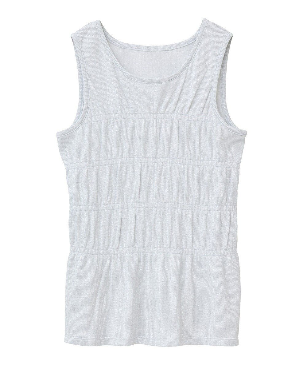 Green Parks ・Ｐｅｔｉｔ　Ｆｌｅｕｒ　シャーリングラメタンクトップ 