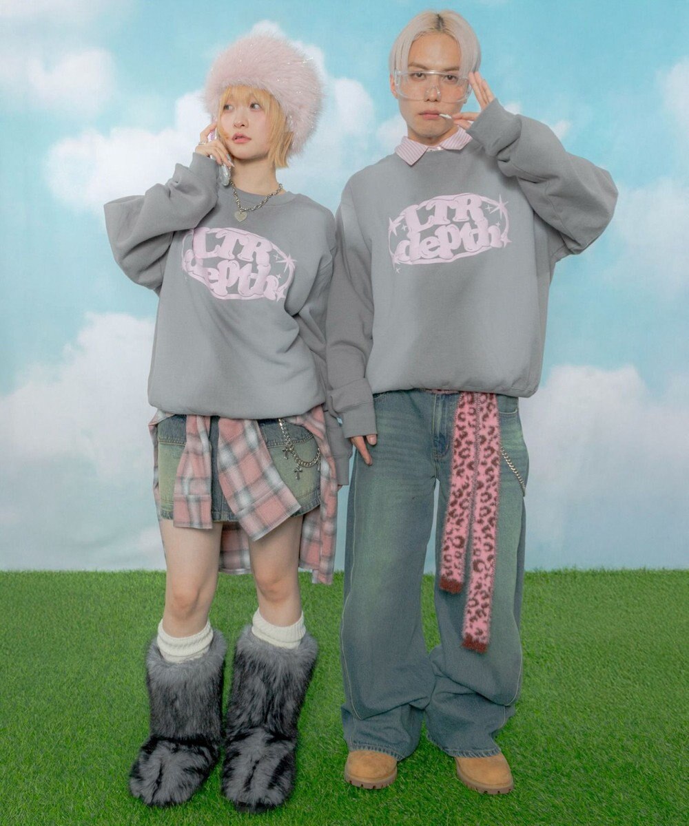 WEGO 【ユニセックス着用ITEM】サークルロゴプルオーバー 