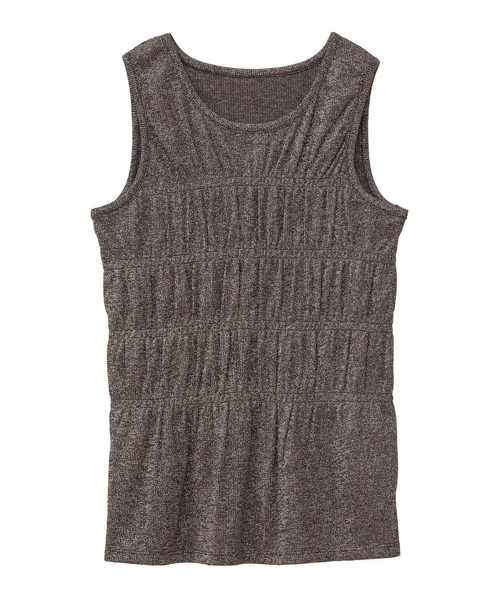 Green Parks ・Ｐｅｔｉｔ　Ｆｌｅｕｒ　シャーリングラメタンクトップ 