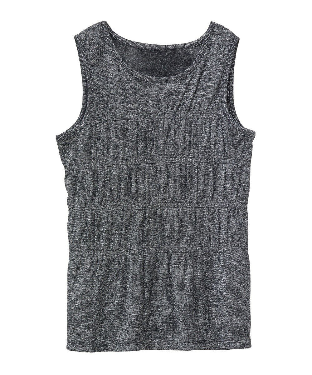 Green Parks ・Ｐｅｔｉｔ　Ｆｌｅｕｒ　シャーリングラメタンクトップ 