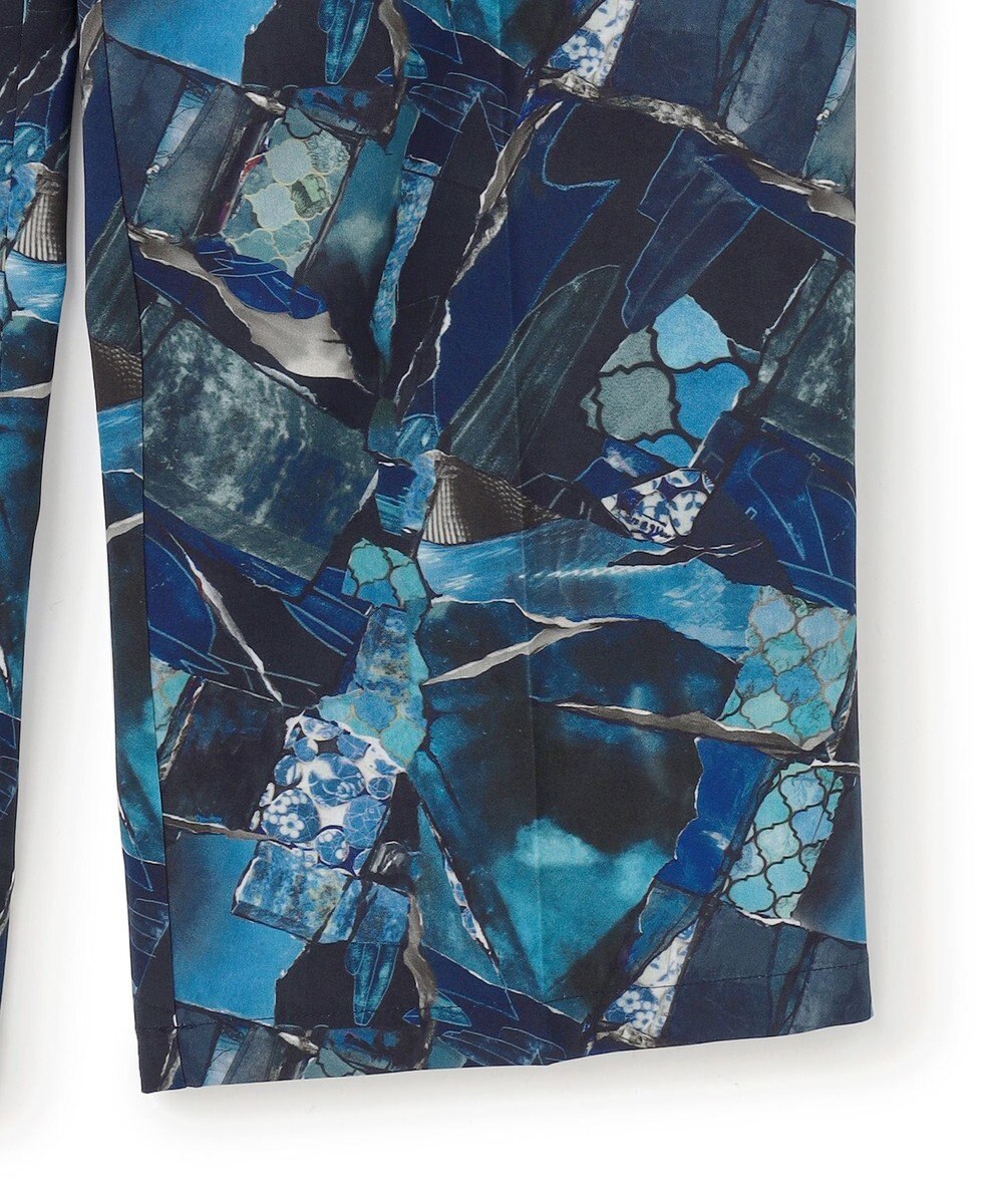 JOSEPH HOMME テクノボイルストレッチ ドロスト付きワイドストレートパンツ / HARRY CONVERTIBLE 