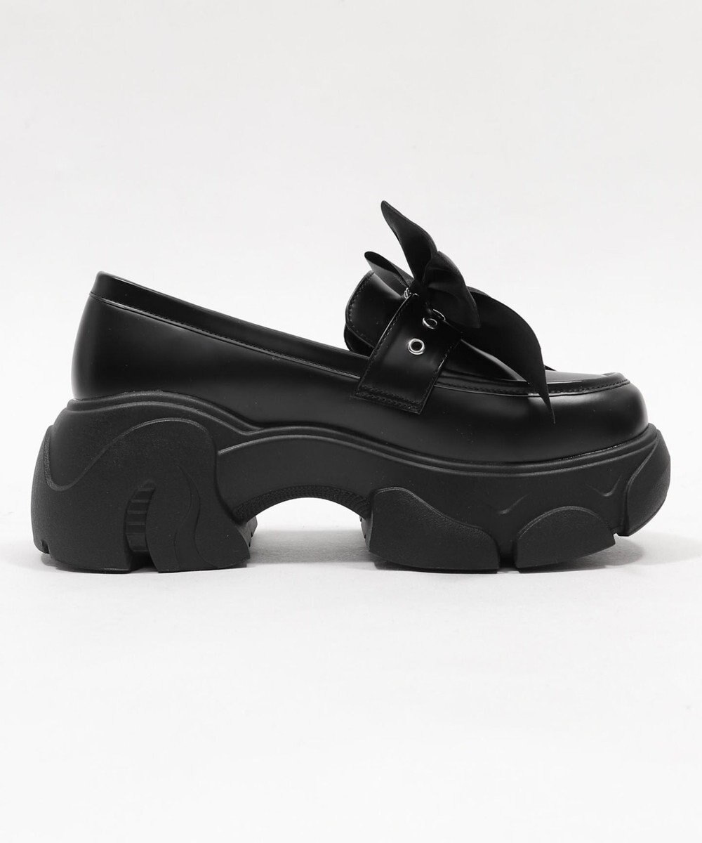 WEGO 2wayリボン厚底ローファー 