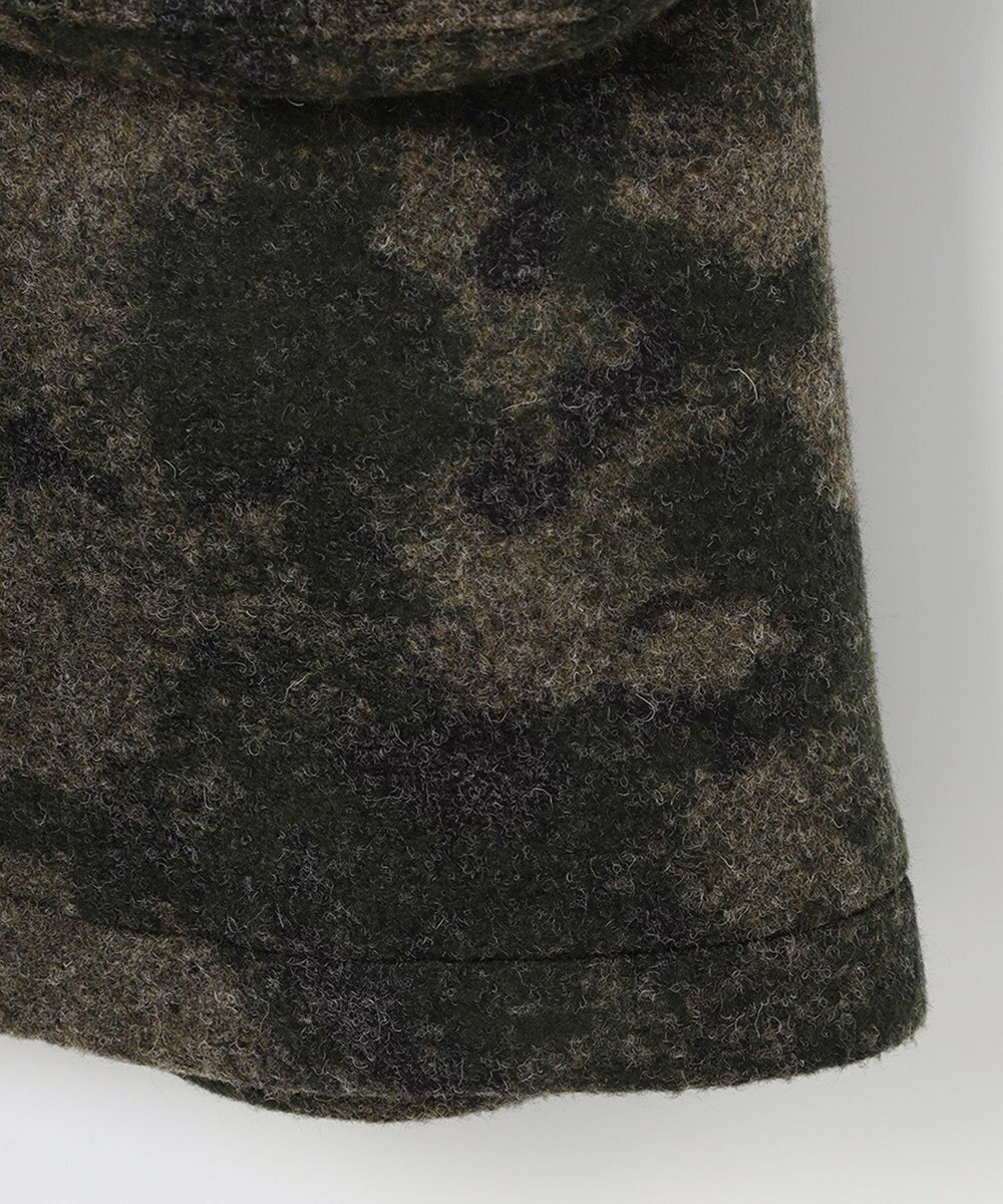 JOSEPH ABBOUD MOUNTAIN 【UNISEX】スライバーカモジャガード コート 