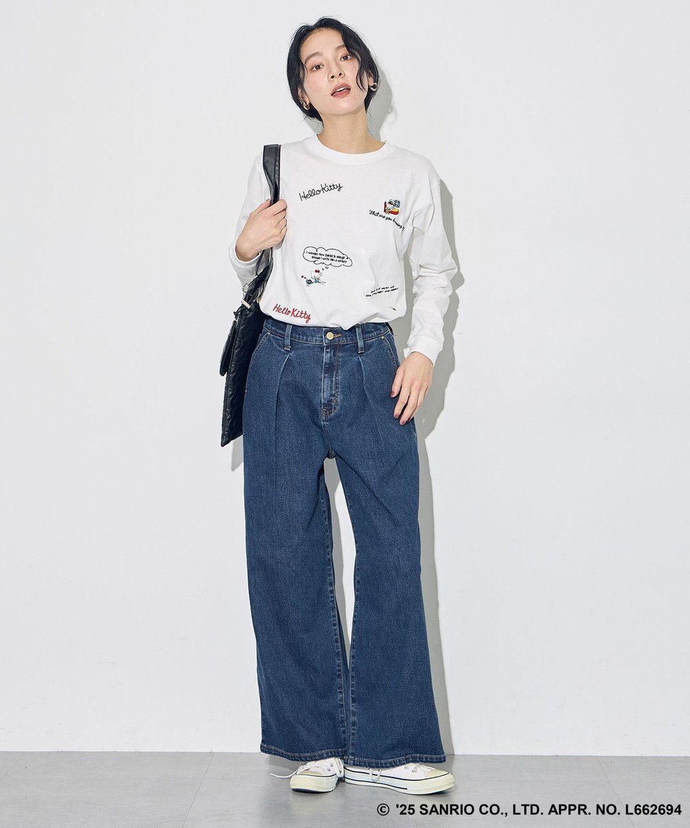 ANY 【ハローキティ×ANY】ロゴTシャツ 