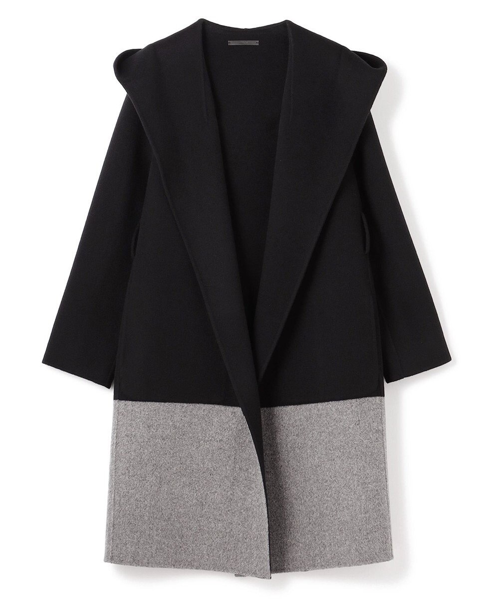 JOSEPH ダブルフェイスカラーブロック　ラップコート 