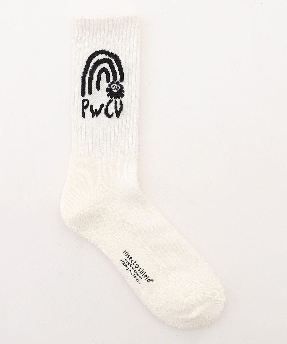 PW CIRCULUS 【虫よけ加工】【MEN】P-MOF ソックス ミドル丈 ゴルフ 