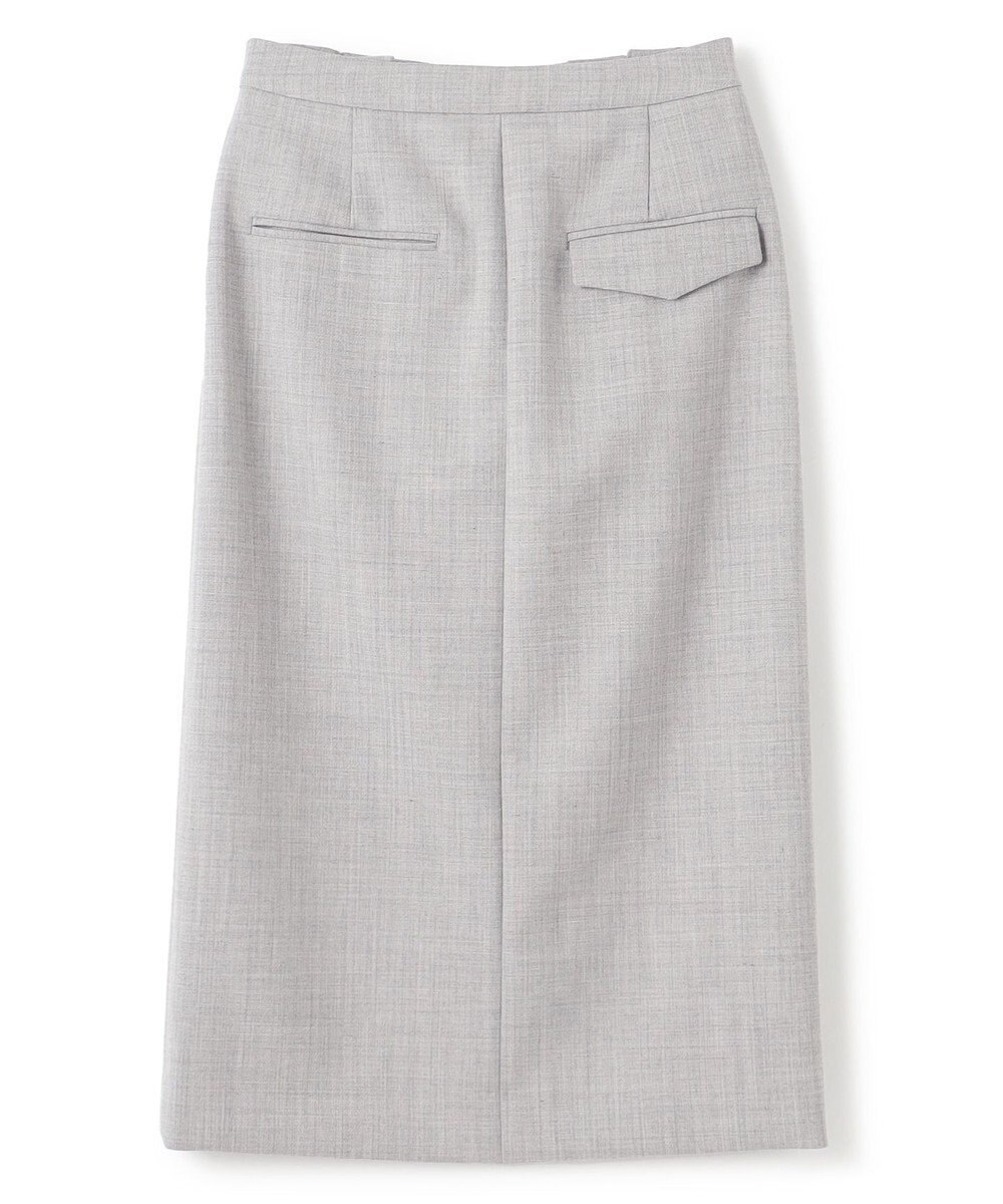 BEIGE， FERSEN / フロントボタンIラインスカート 