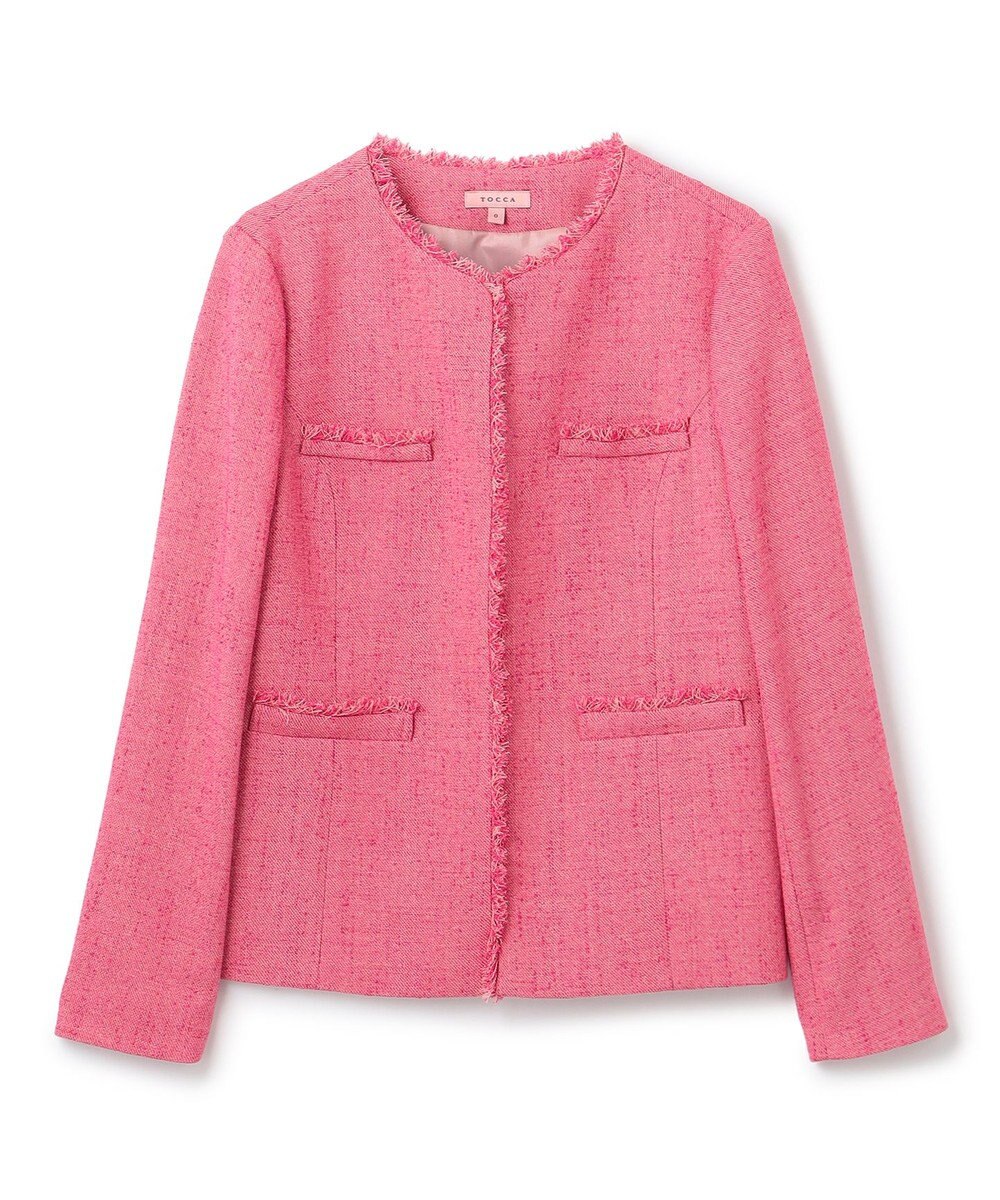 TOCCA 【消臭・洗える】SPARKLY THINGS ツイードジャケット 