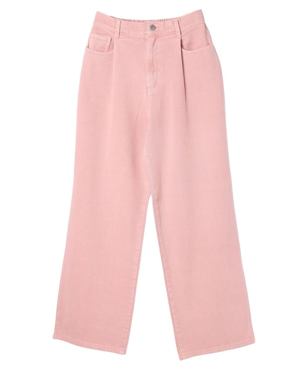 earth music&ecology タックルーズデニムパンツ 