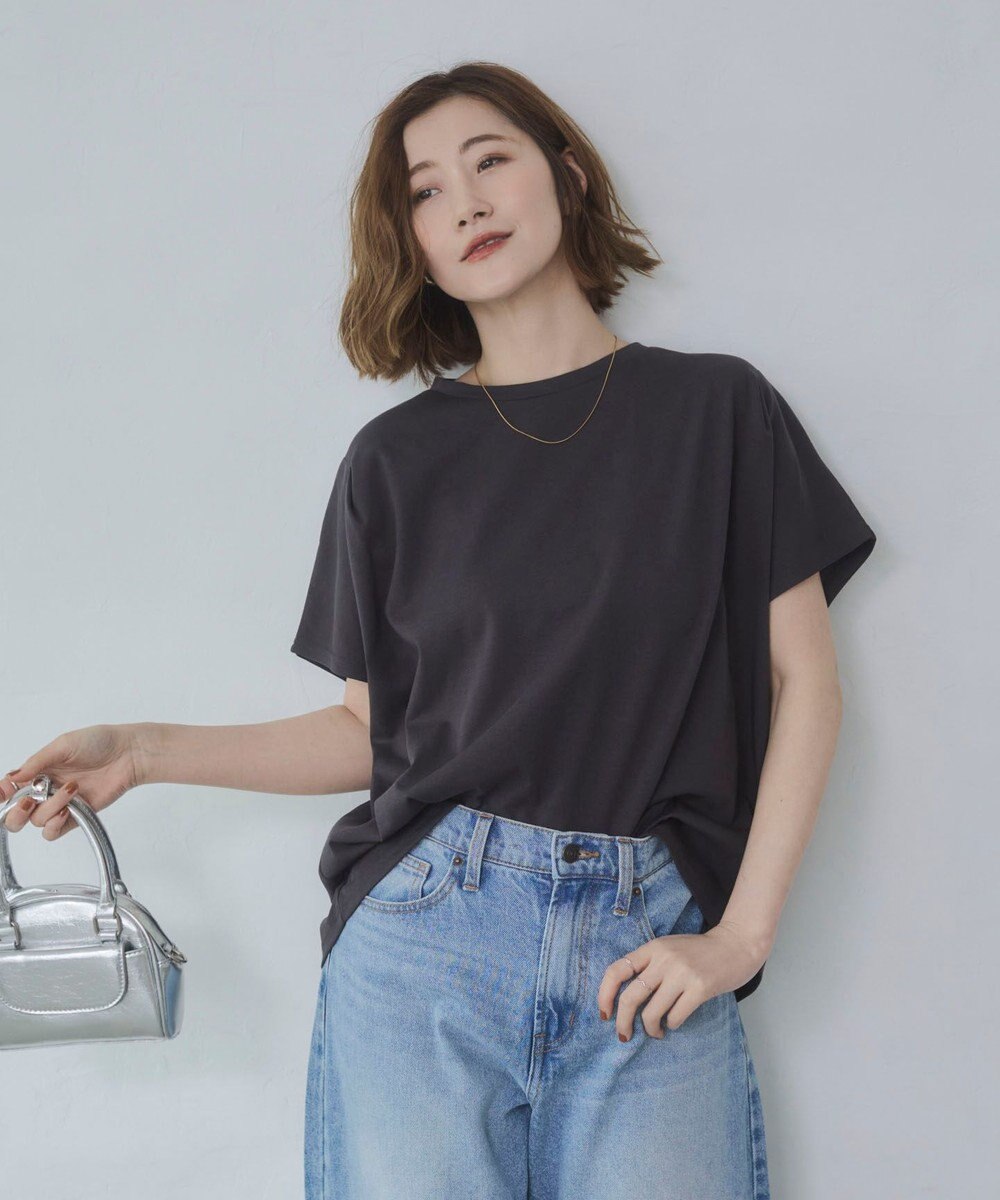 WEGO 【2026春夏新作】接触冷感フレンチスリーブT 