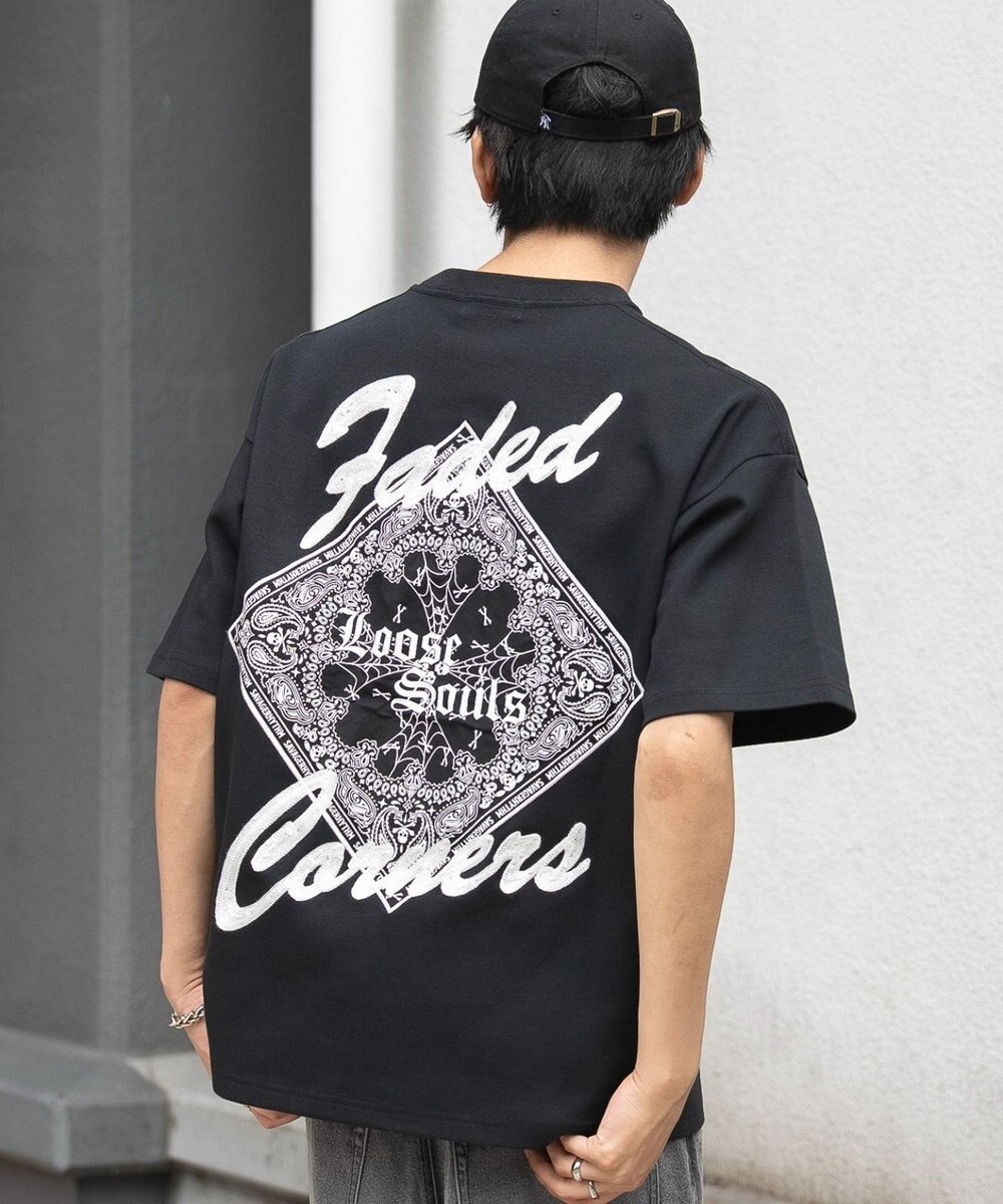 WEGO ペイズリーグラフィックBIG　T（SS） 