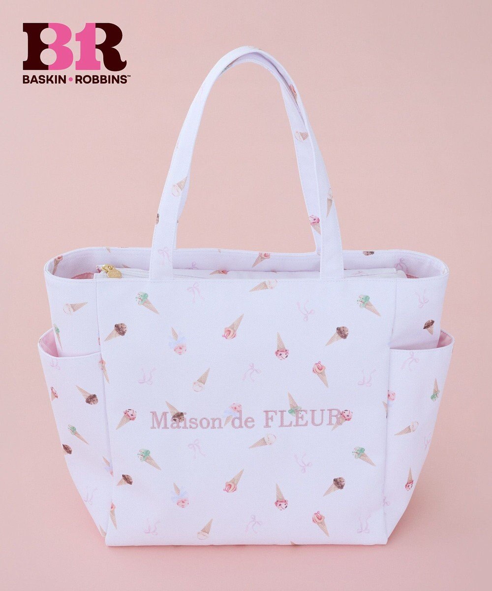 Maison de FLEUR サーティワン　サイドポケットトート 