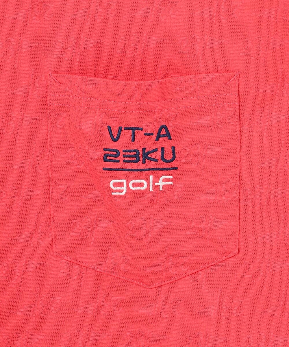 23区GOLF 【WOMEN】【吸水速乾】フラッグロゴジャガード ワンピース 腰回りカバー 1枚で決まる 