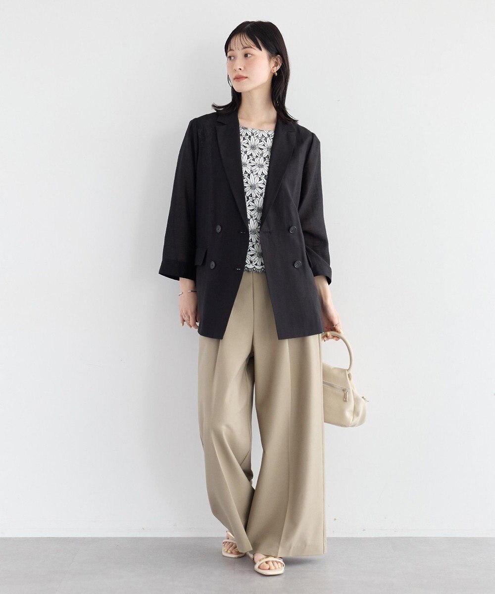 YECCA VECCA シアーテーラードジャケット 