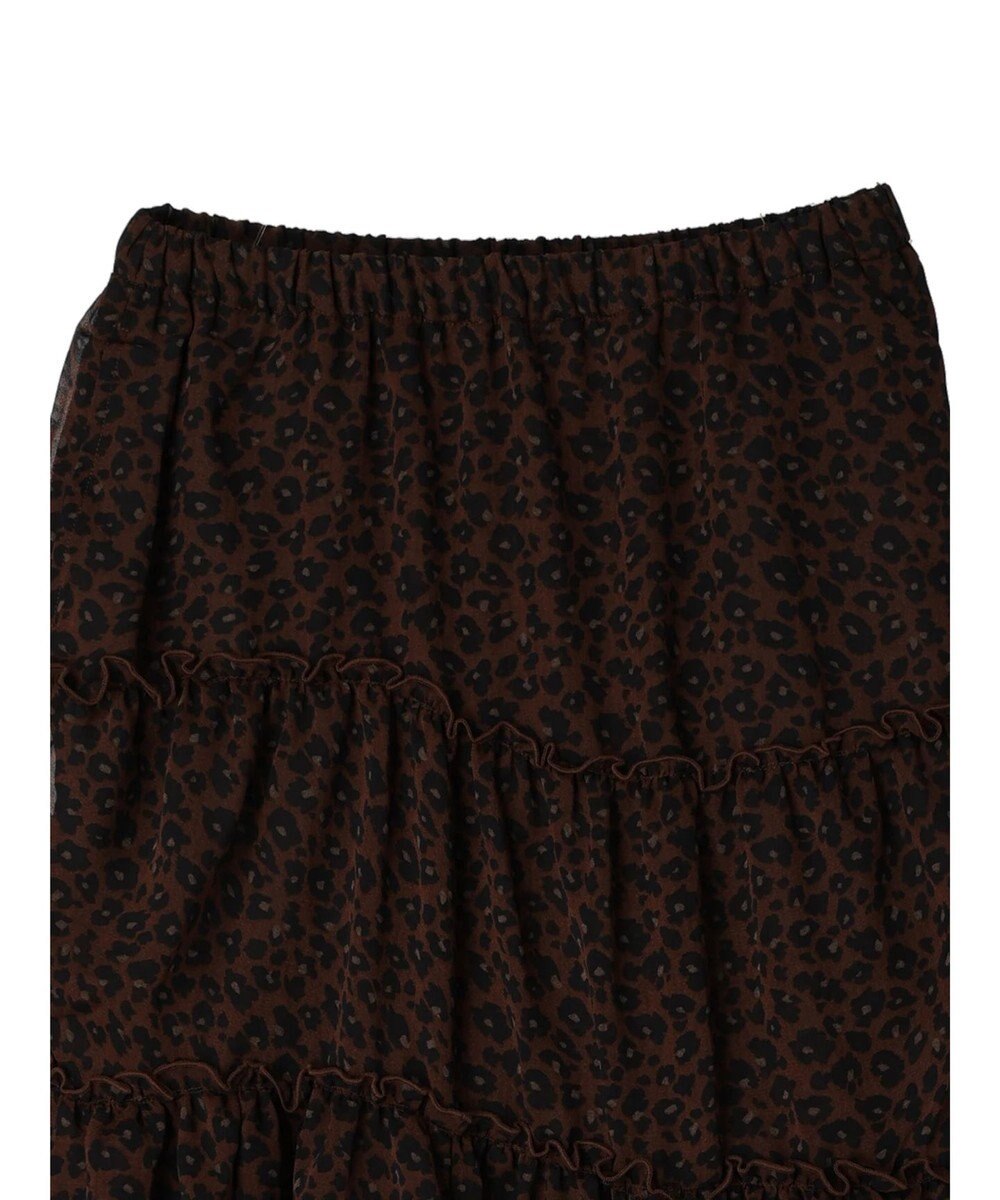 AMERICAN HOLIC 丈違いティアードフリルギャザースカート 