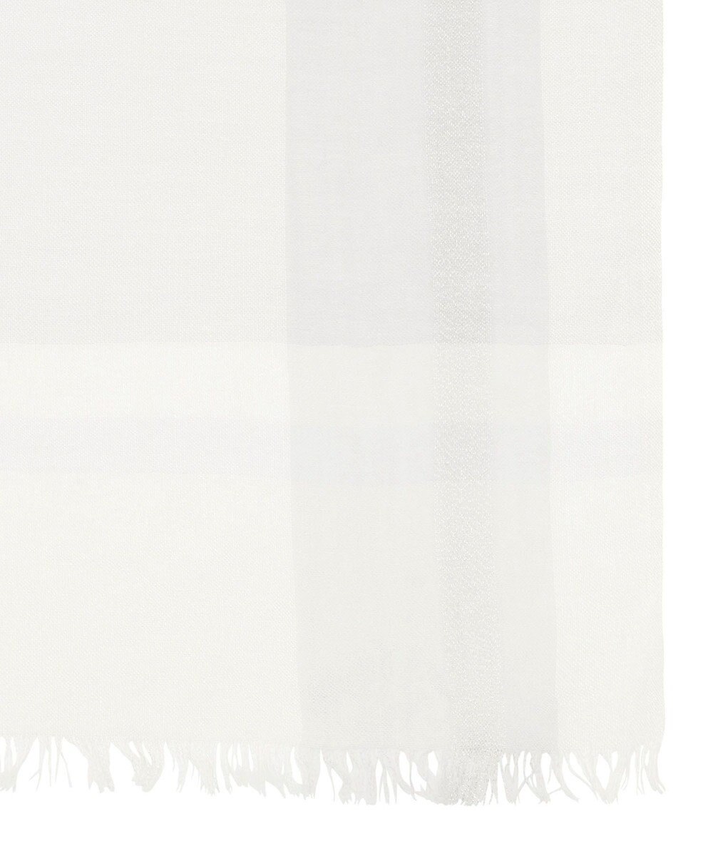 MOONBAT FURLA(フルラ) レーヨンラメブロックチェックストール／40×170cm 