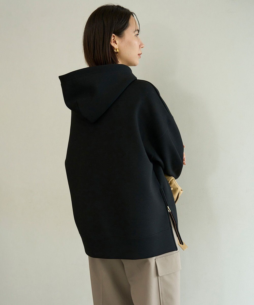 UNFILO BEAUTY FORM JERSEY サイドZIP フーディ 