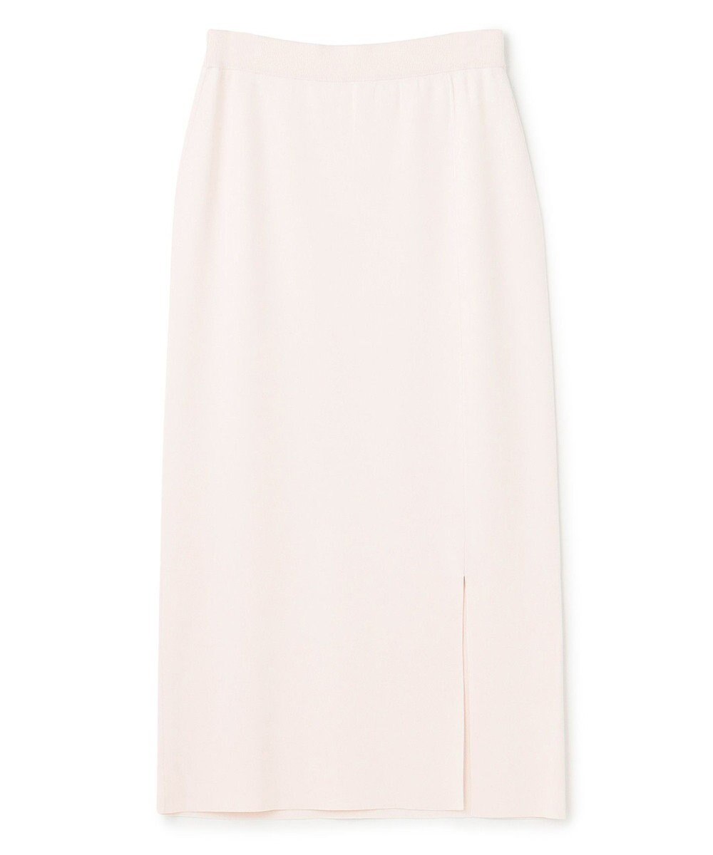 BEIGE， 【洗える】LAURA / ドライタッチIラインニットスカート 