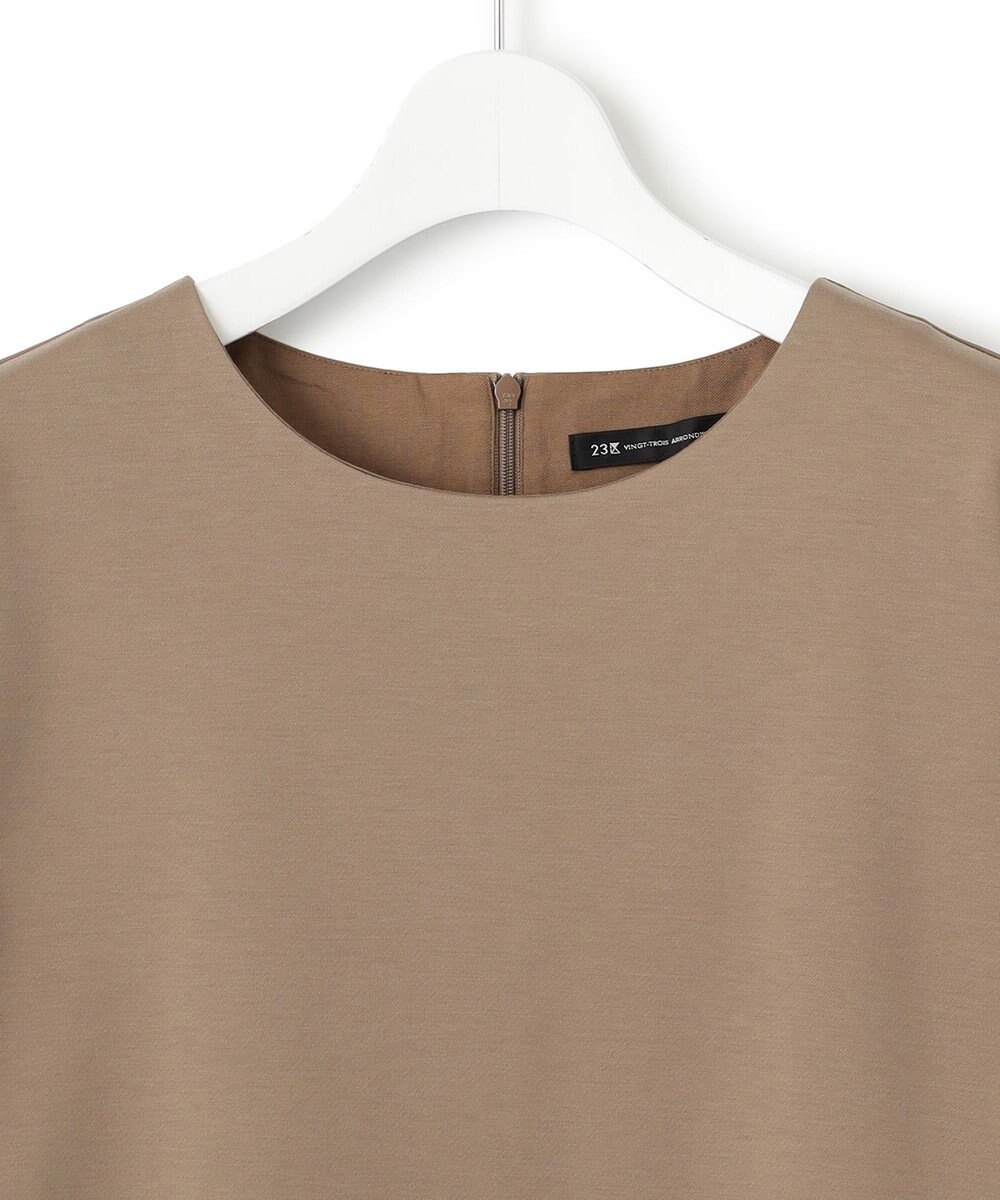 23区 【洗える】コンビネーション チュニック カットソー 