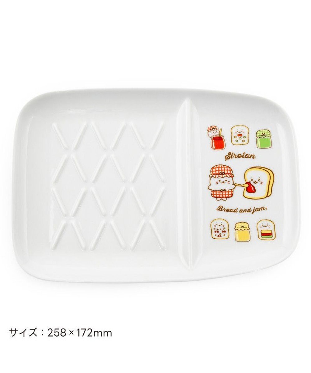 Mother garden しろたん パンもよろこぶ 仕切皿 