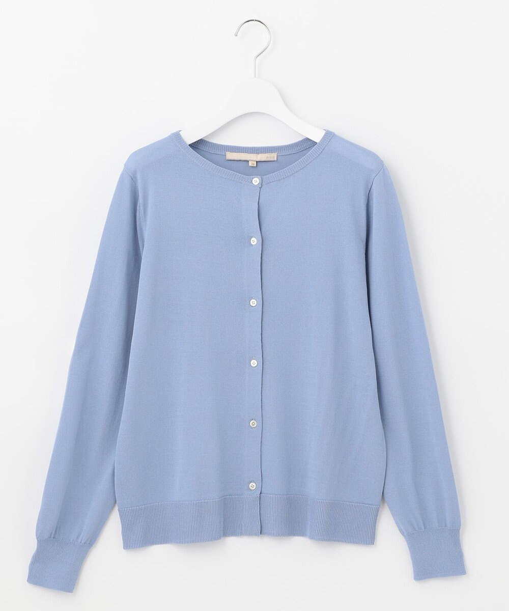 自由区 【WEB限定】ニットカーディガン×ブラウス セット 