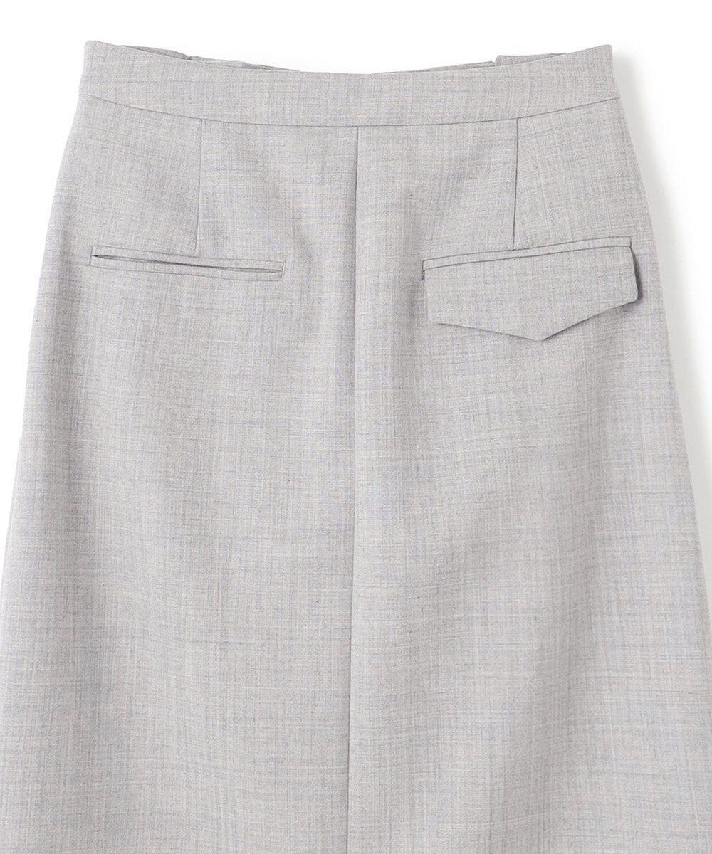 BEIGE， FERSEN / フロントボタンIラインスカート 