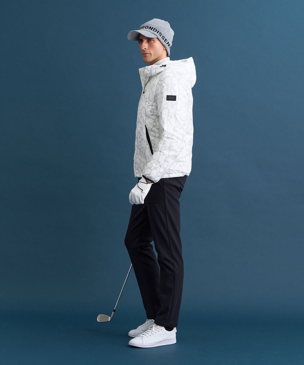 23区GOLF 【MEN】ロゴグラフィック中綿ブルゾン 