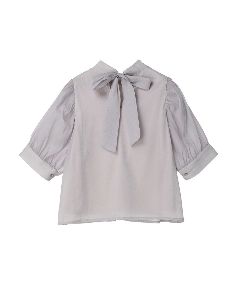Green Parks ・ＥＬＥＮＣＡＲＥ　ＤＵＥ　バックリボンブラウス 