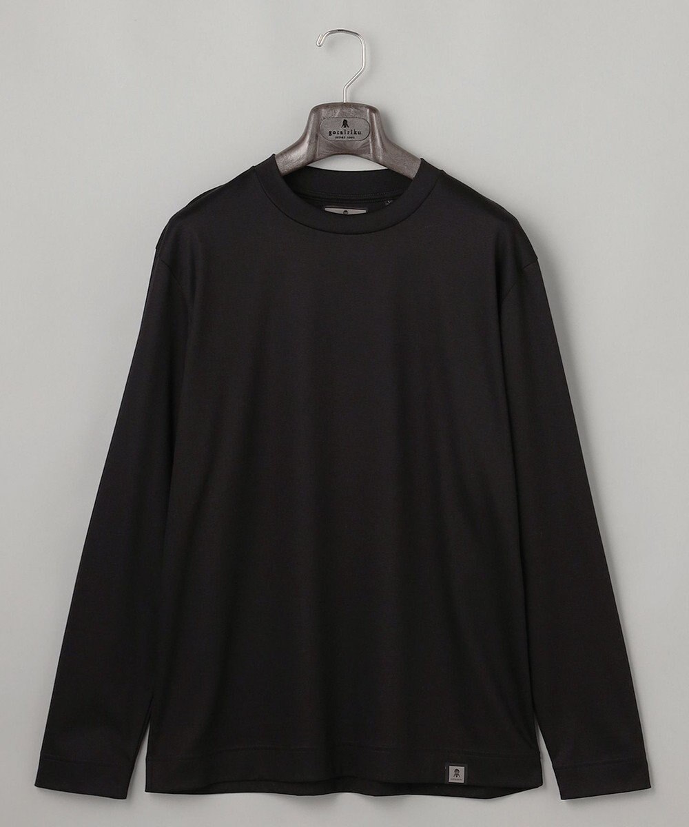 GOTAIRIKU 【綿100％】カバーネック ドレスTシャツ_ロング 