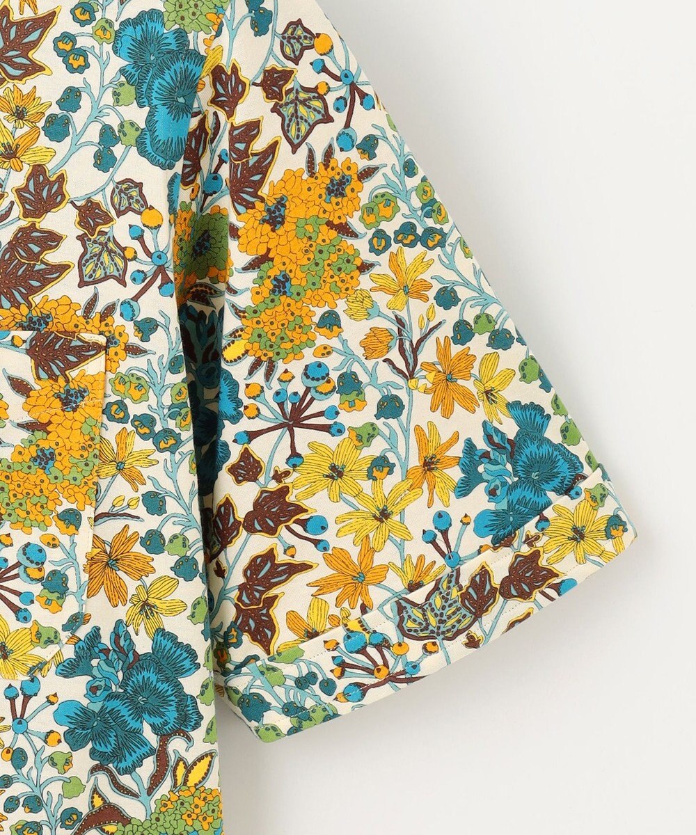 JOSEPH ABBOUD 【キングサイズ・リバティ】シェラトンジャージープリント 半袖シャツ 