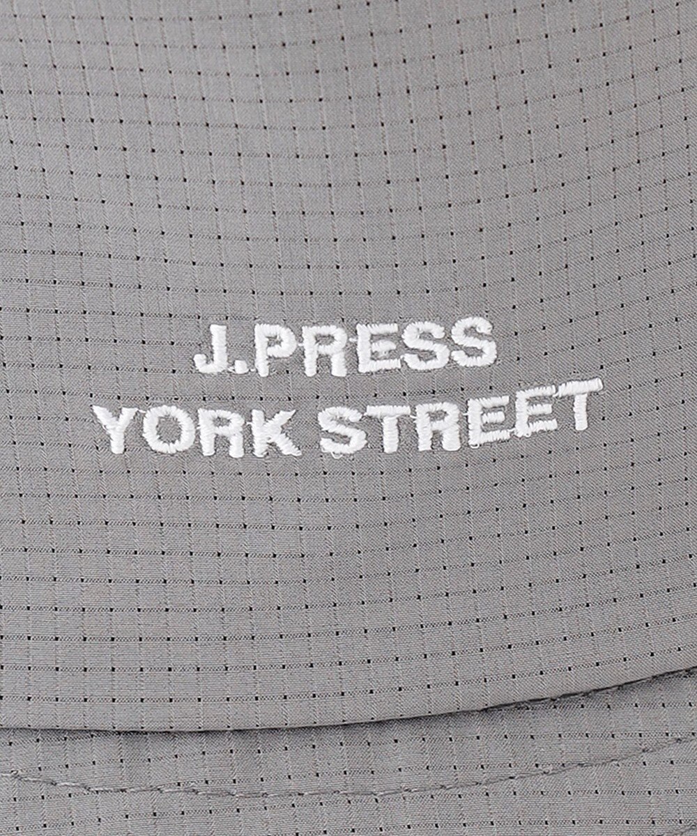 J.PRESS YORK STREET 【UNISEX】ロゴ刺繍バケットハット 