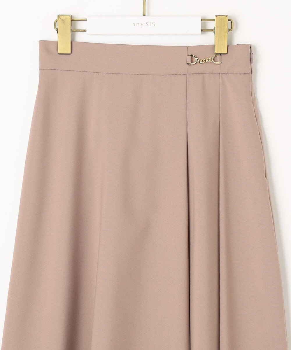 ANY SIS 【接触冷感機能付き】チェーンビットポイント スカート 