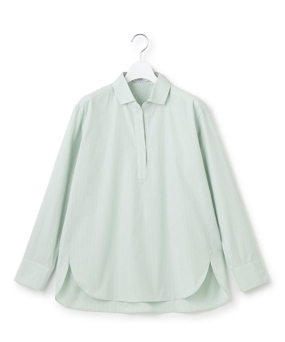 23区 【Oggi4月号掲載/洗える】CANCLINI スキッパー シャツ 