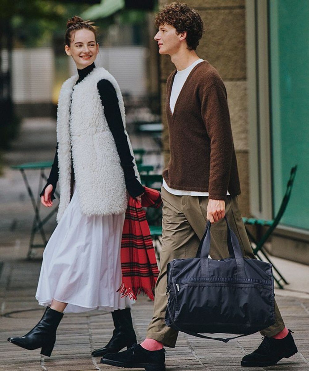 LeSportsac DELUXE LG WEEKENDER/ディープシーブルー 