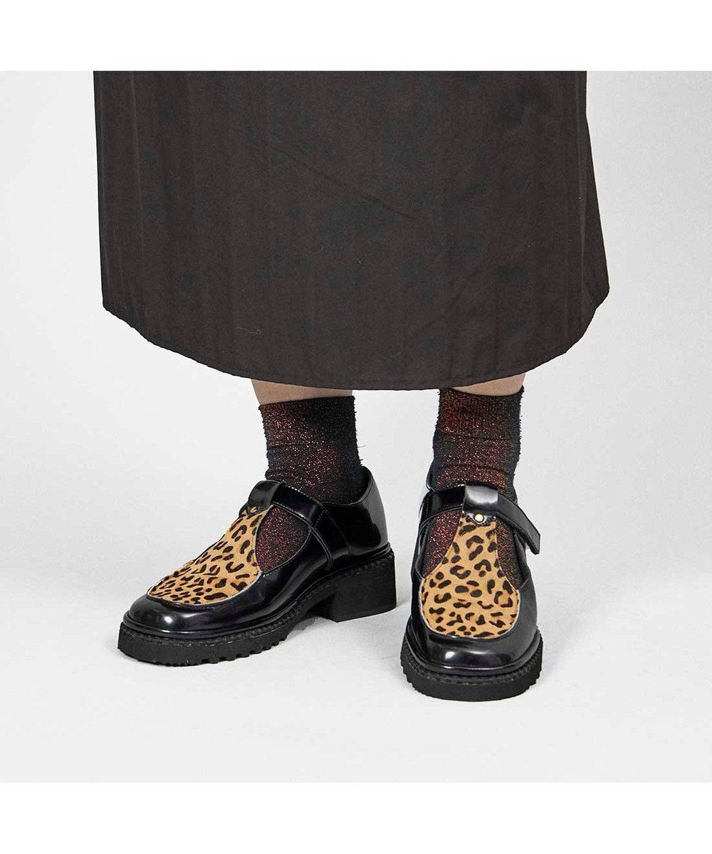 MODE ET JACOMO <D'ICI>Tストラップローファー 