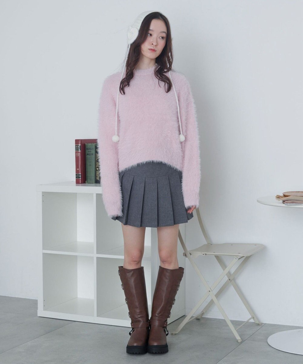 WEGO シャギーニットプルオーバー 