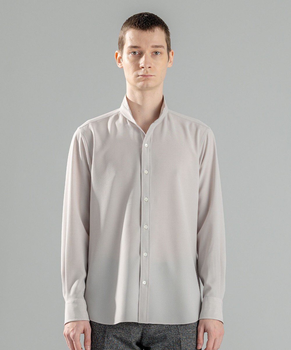 JOSEPH HOMME 新素材【シワになりにくい】テクノボイルストレッチ ウイングカラーシャツ 