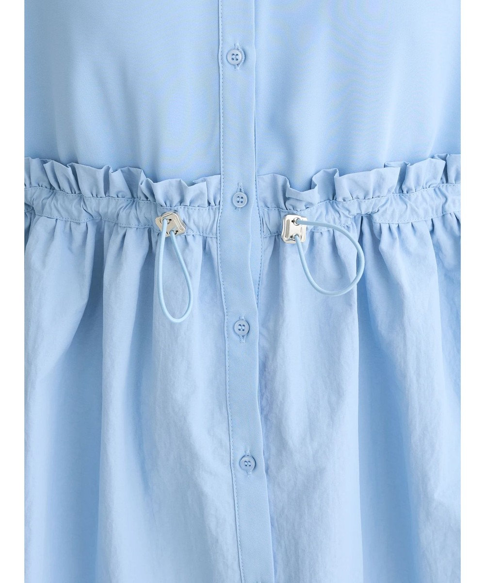 Green Parks 異素材ドッキングチュニック 