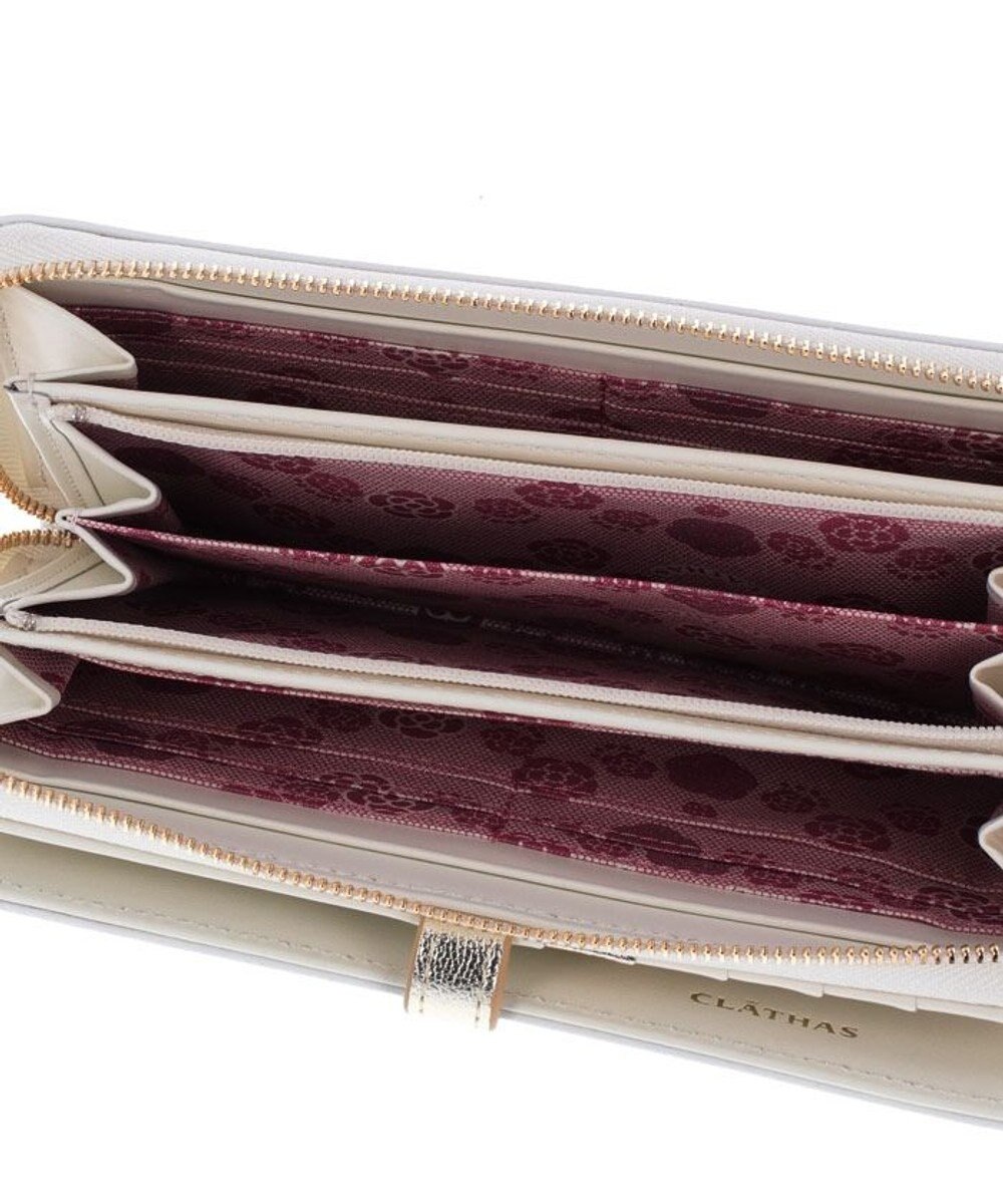CLATHAS ブラン ラウンドファスナー長財布 