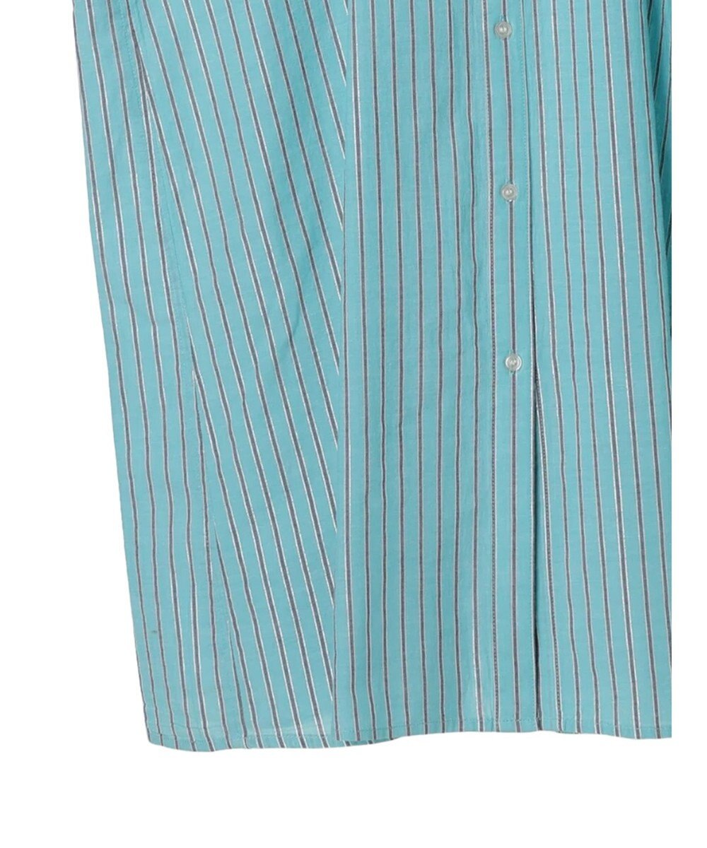 AMERICAN HOLIC 丈違いラメストライプワンピース 