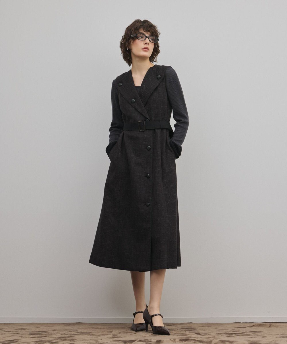 GRACE CONTINENTAL ツイーディジャンパースカート 