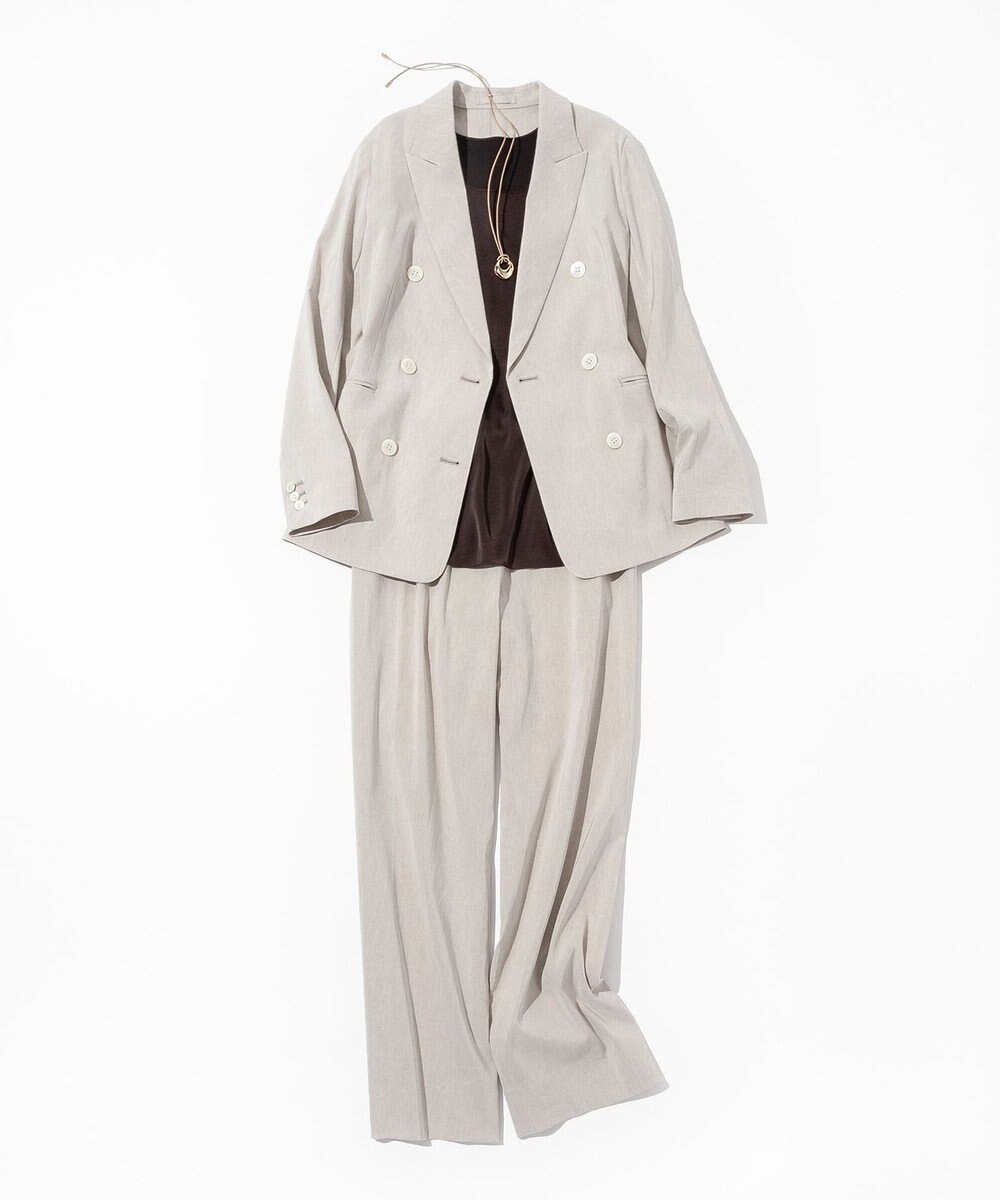 23区 【Oggi5月号掲載】ミスティサテン タンクトップ 