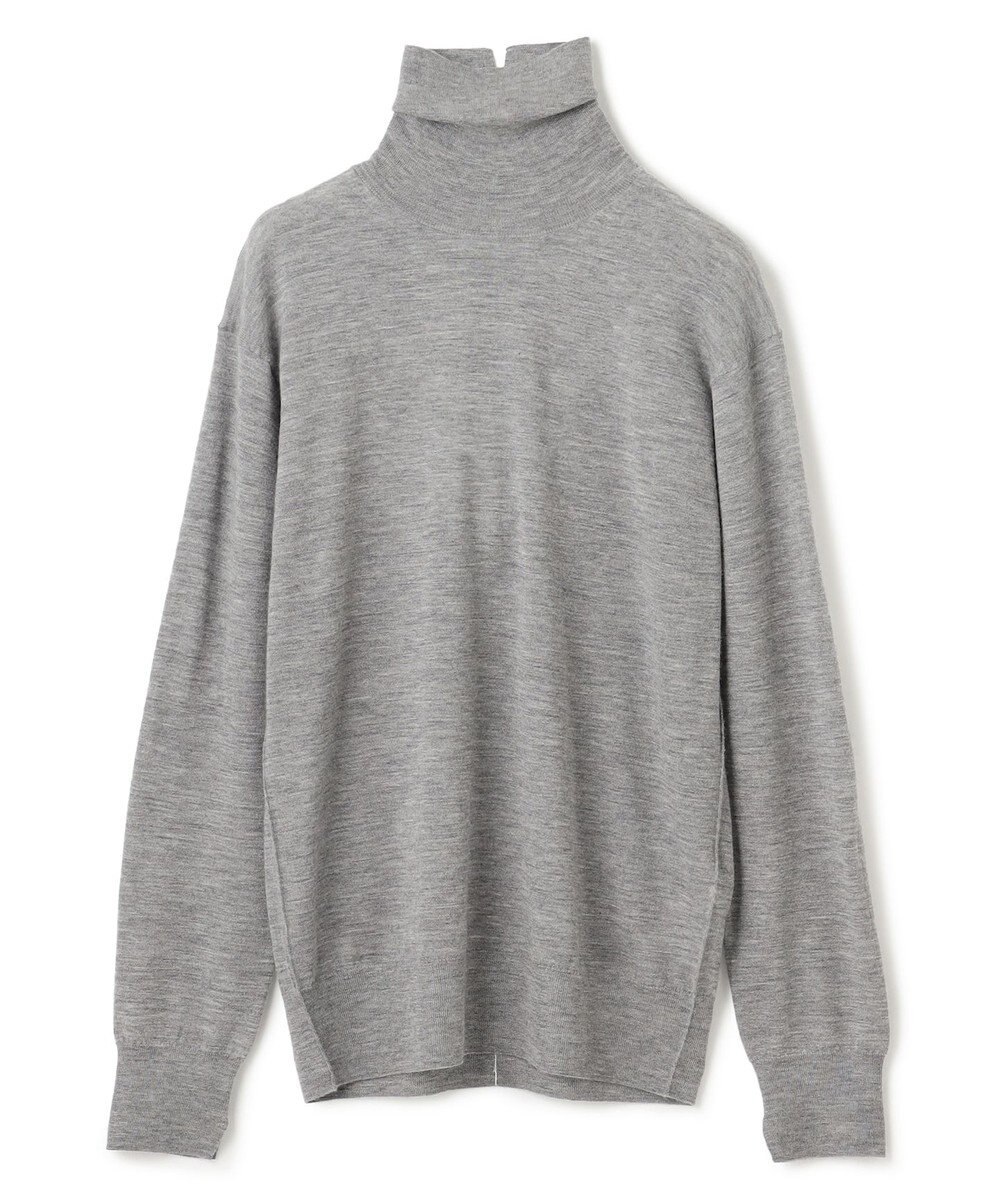 BEIGE， 【洗える】RICARD / カシミヤタートルニット 