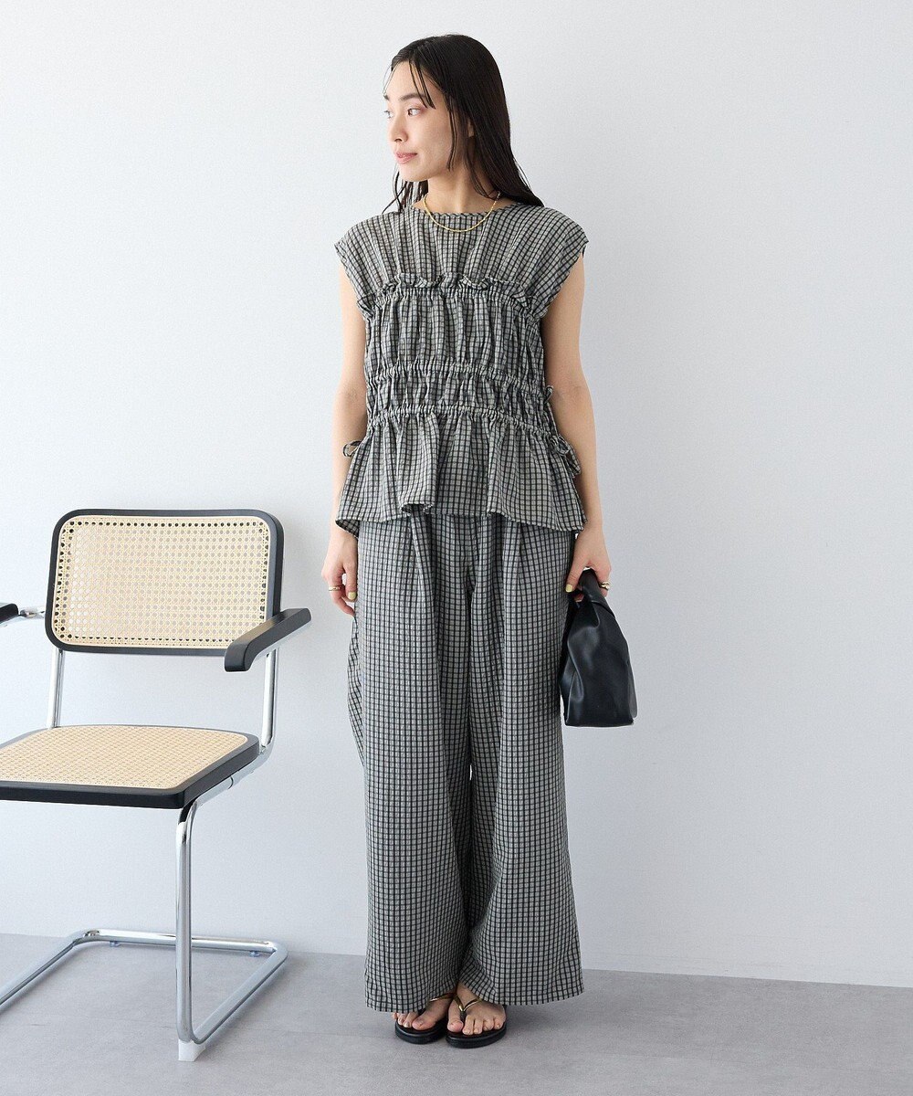 CRAFT STANDARD BOUTIQUE サッカーチェックブラウス 